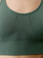 Top Malala Dark Olive - Femme