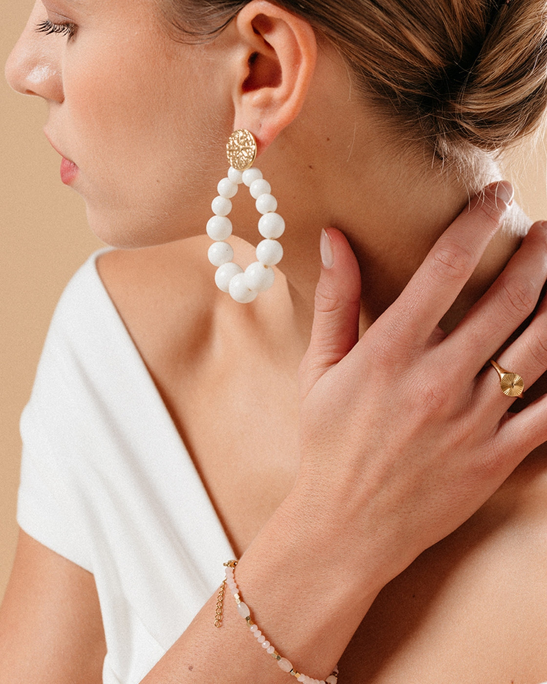 Manuela Earrings - Gold