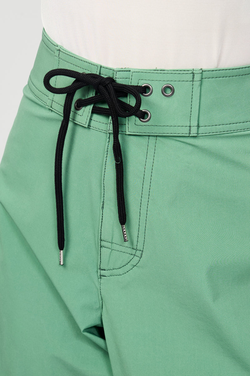 Short and Long Swim Short with Embroidery - Kelp - Men