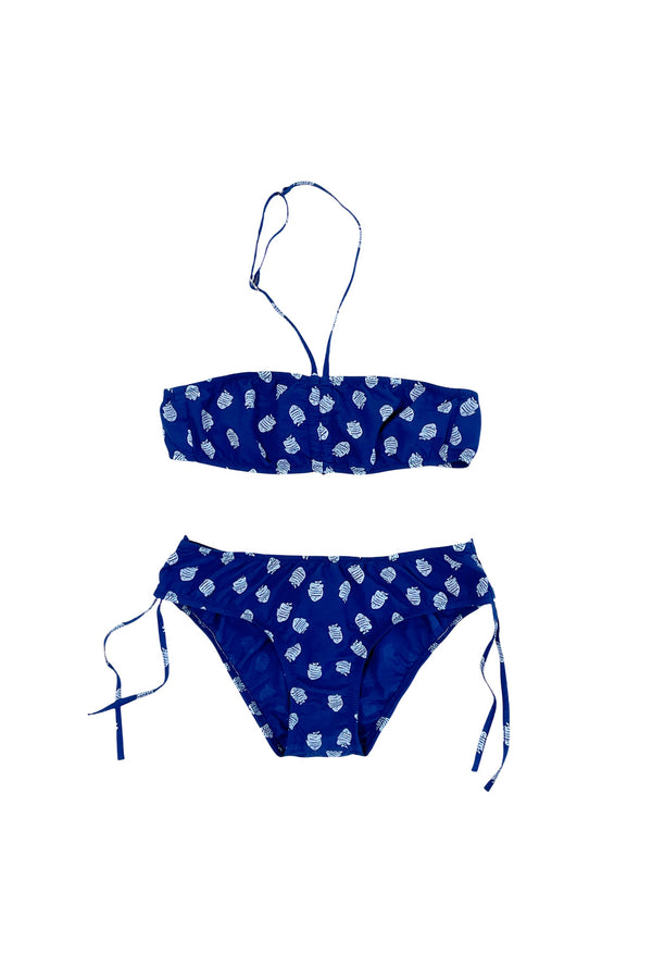 Girls' 2 Piece Swimsuit - Marathi - Ultramarine