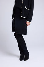 Kurzer Marella-Rock – Schwarz – Damen