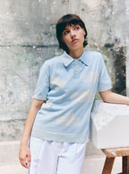 TRUE CREATION SKY CLOUD POLO SHIRT