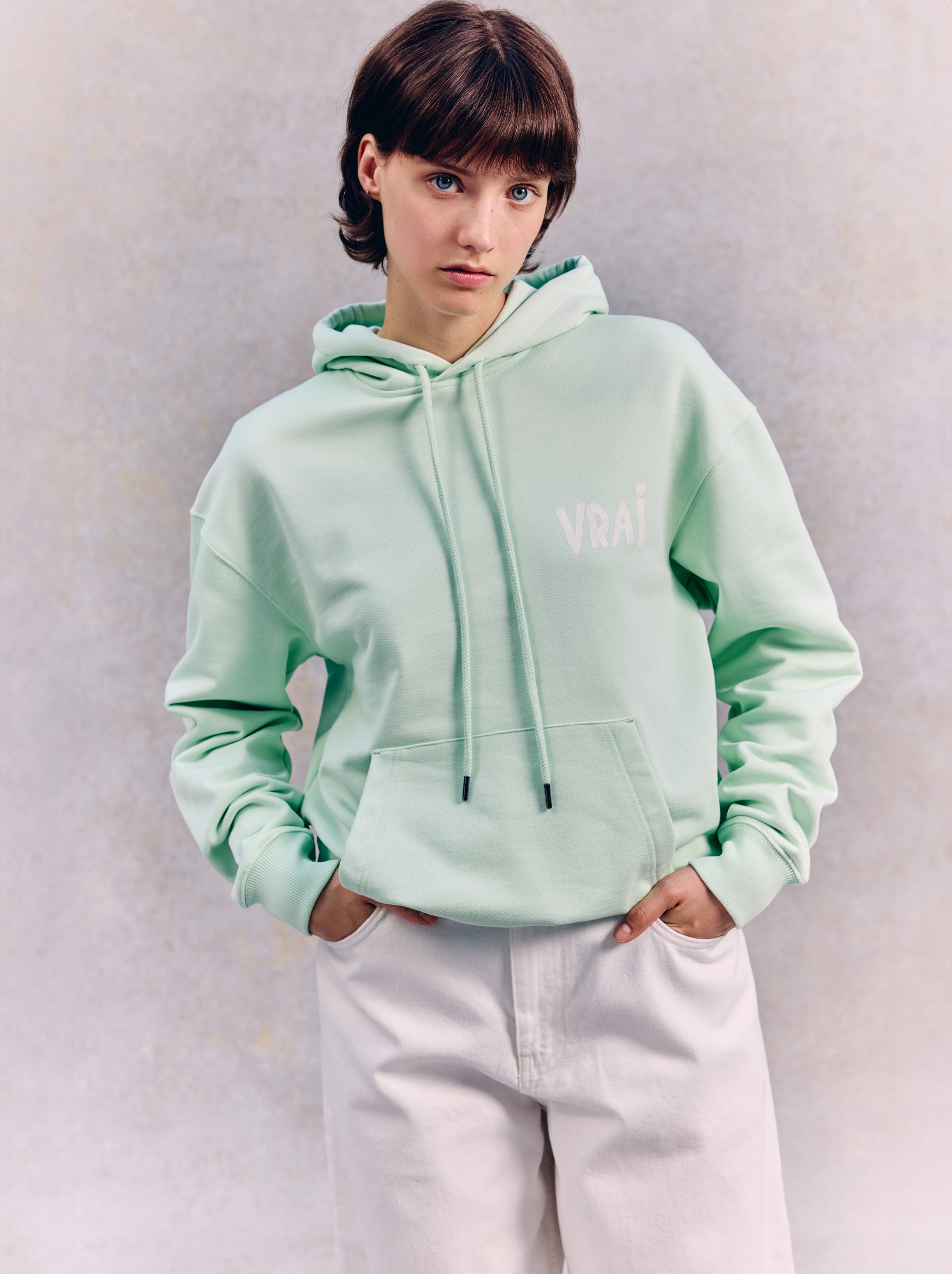 Unisex Hooded Sweatshirt Fresco Water Green