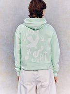 Unisex Hooded Sweatshirt Fresco Water Green