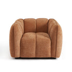 Matilda - Fauteuil - Tissu Chenille - Terracotta