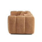 Matilda - Canapé 2 Places - Tissu Chenille - Terracotta