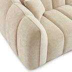 Matilda - 3 Seater Sofa - Chenille Fabric - Beige