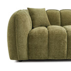 Matilda - 3-Seater Sofa - Chenille Fabric - Green
