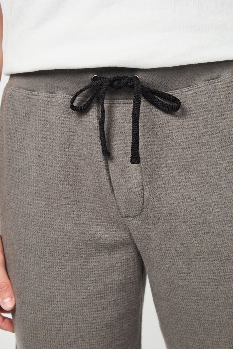 Short Térmico Cepillado - Gris Mapache - Hombre