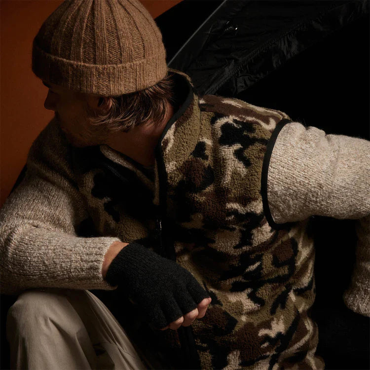 Sherpa Camouflage Sport Vest - Moss Camo - Men
