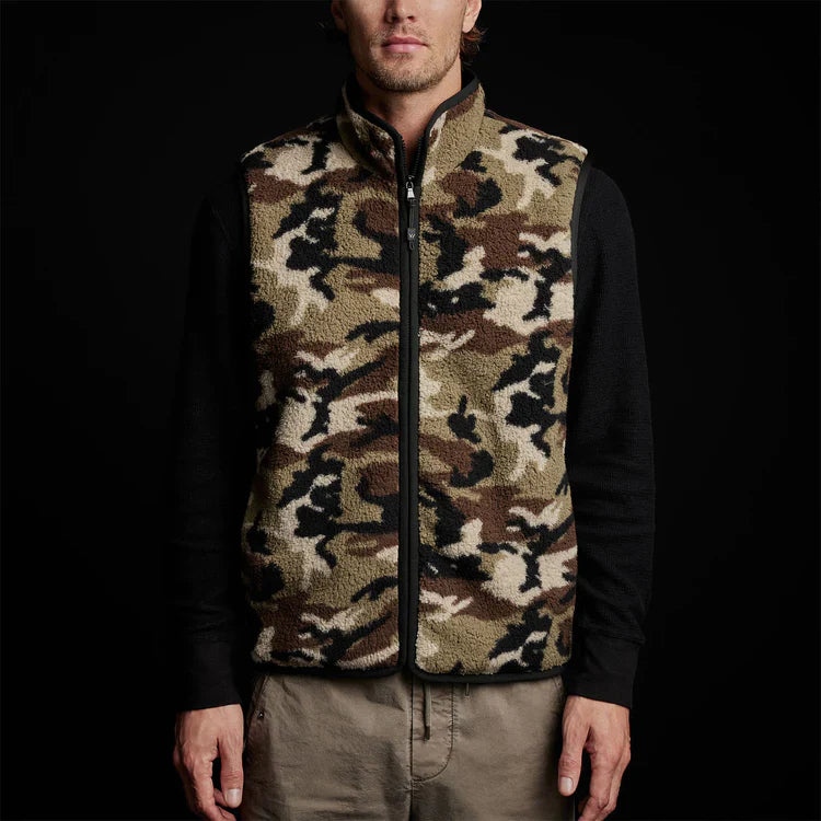 Sherpa Camouflage Sport Vest - Moss Camo - Men