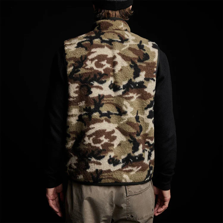 Sherpa Camouflage Sport Vest - Moss Camo - Men