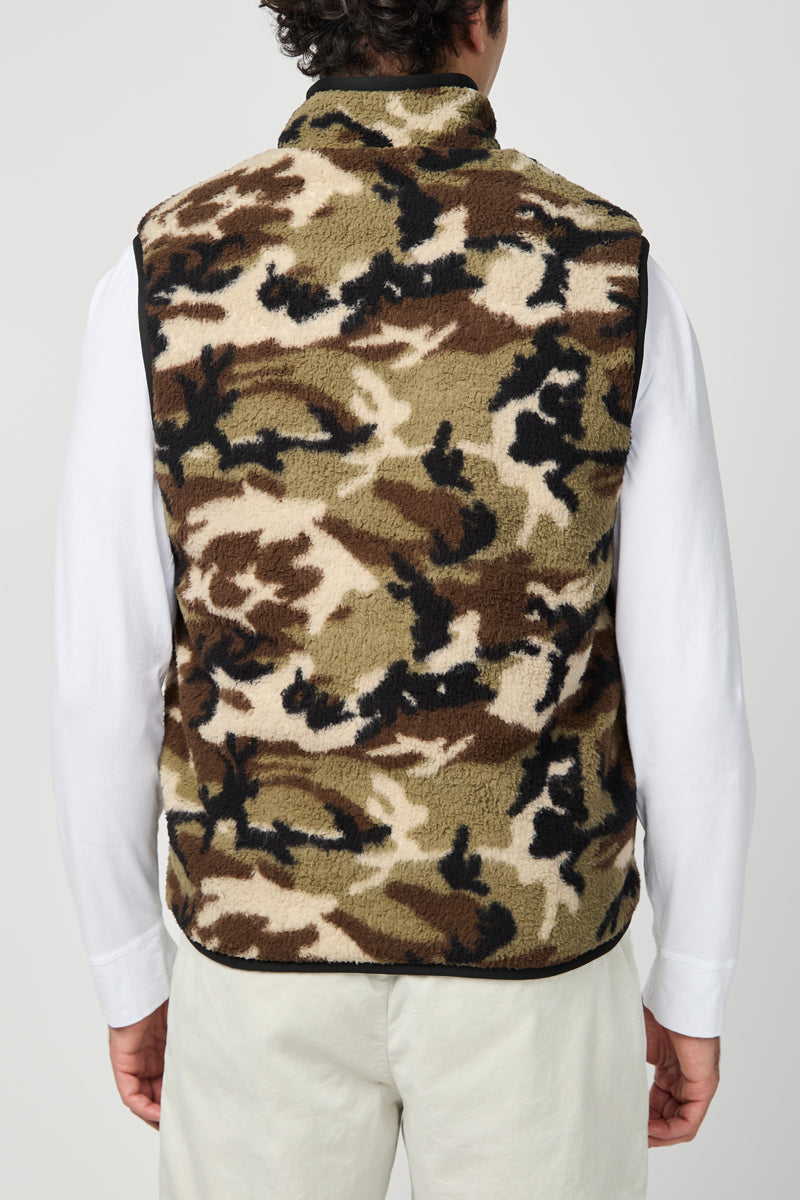 Sherpa Camouflage Sport Vest - Moss Camo - Men