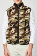 Sherpa Camouflage Sport Vest - Moss Camo - Men