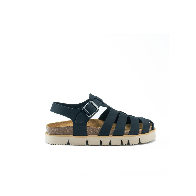 Sandales Helena Nubuck Black - Femme
