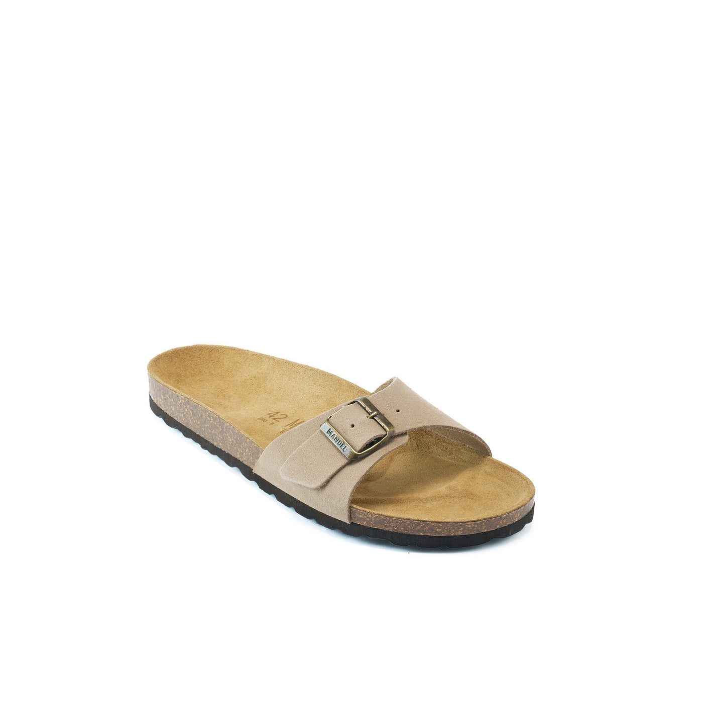 Sandalias Agata Suede Taupe - Hombre