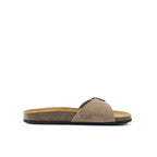 Sandalias Agata Suede Taupe - Hombre