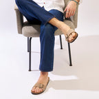 Sandalias Agata Suede Taupe - Hombre