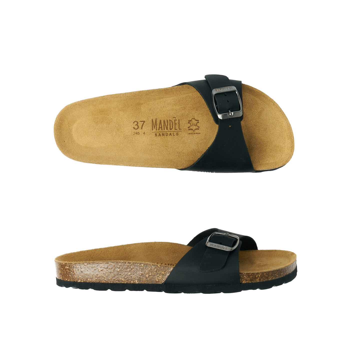 Sandalias Agata - Negro - Mujer