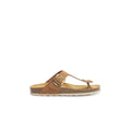 Chanclas Blanca - Marrón - Mujer