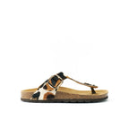 Chanclas Blanca - Marrón - Mujer
