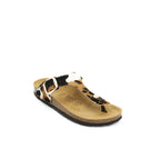 Chanclas Blanca - Marrón - Mujer