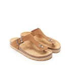 Blanca Flip Flops - Brown - Women's