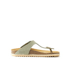 Chanclas Blanca - Verde - Mujer