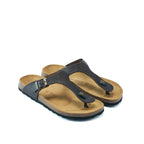 Tongs David - Dark Brown - Homme