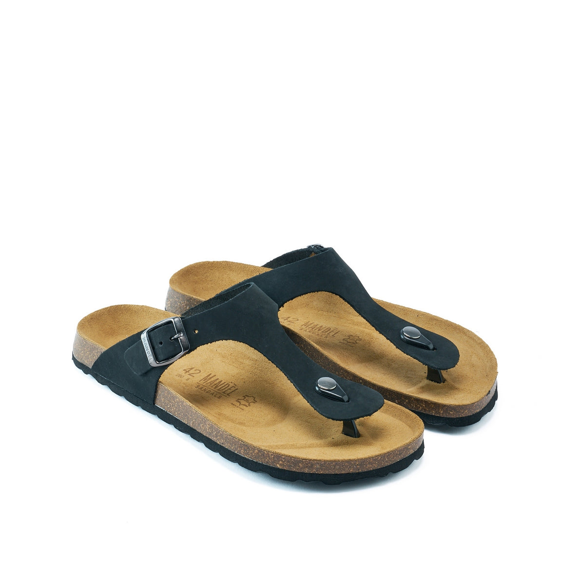 Flip-flops David - Black - Herr
