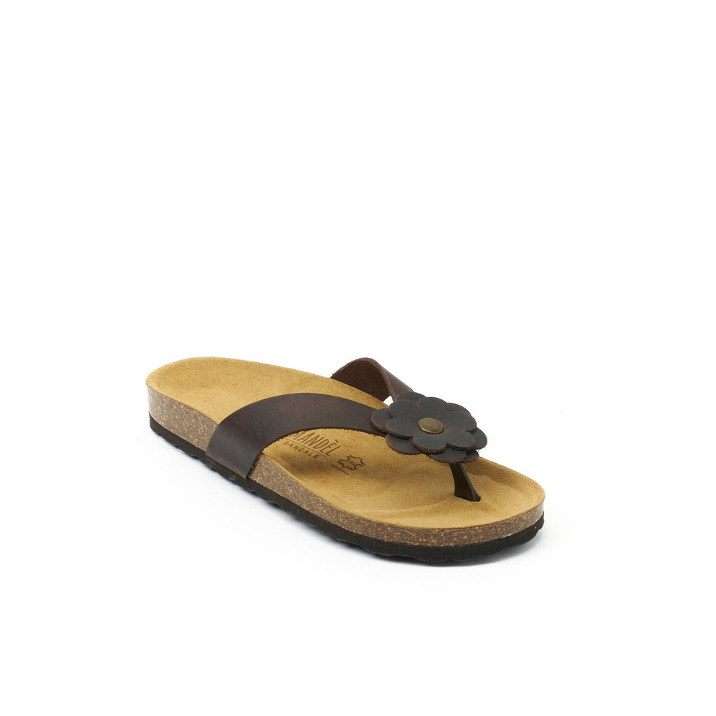 Chanclas Lene - Marrón oscuro - Mujer