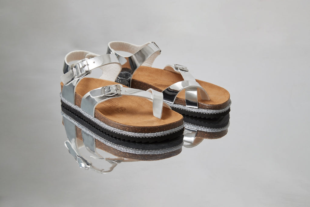 Elisa Sandals - Silver - Women