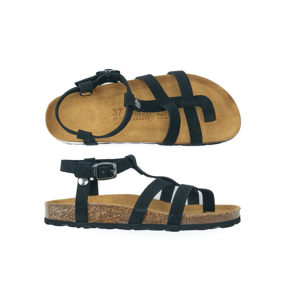Sandaler Nina – Svart – Dam