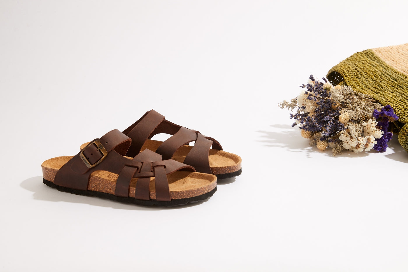 Sandalias Alvaro - Marrón oscuro - Mujer