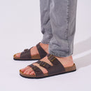 Paco Sandals - Dark Brown - Men