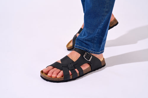 Alvaro Sandals - Black - Men