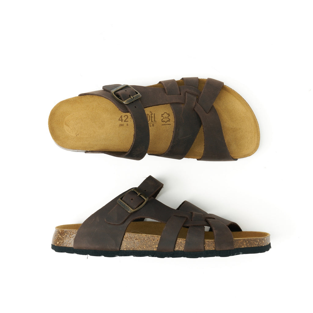 Sandales Alvaro - Dark Brown - Homme