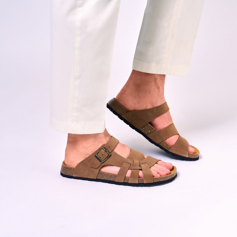 Alvaro Sandals - Brown - Men