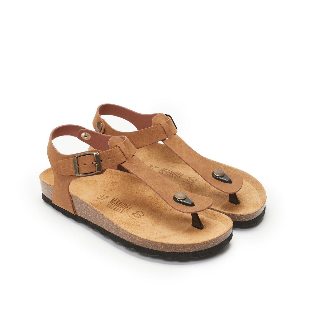 Leon Flip Flops - Brown - Women