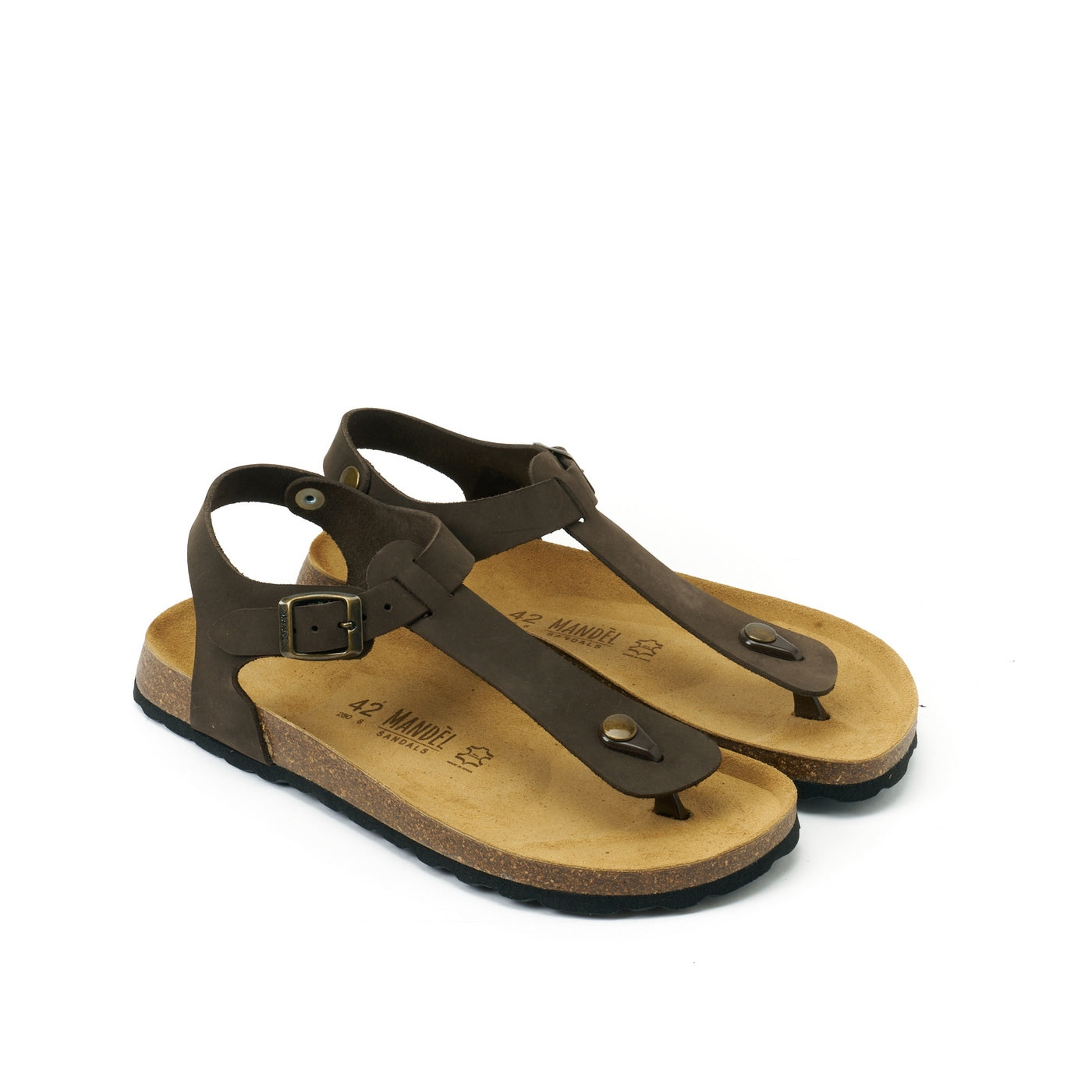 Chanclas Leon - Marrón oscuro - Hombre