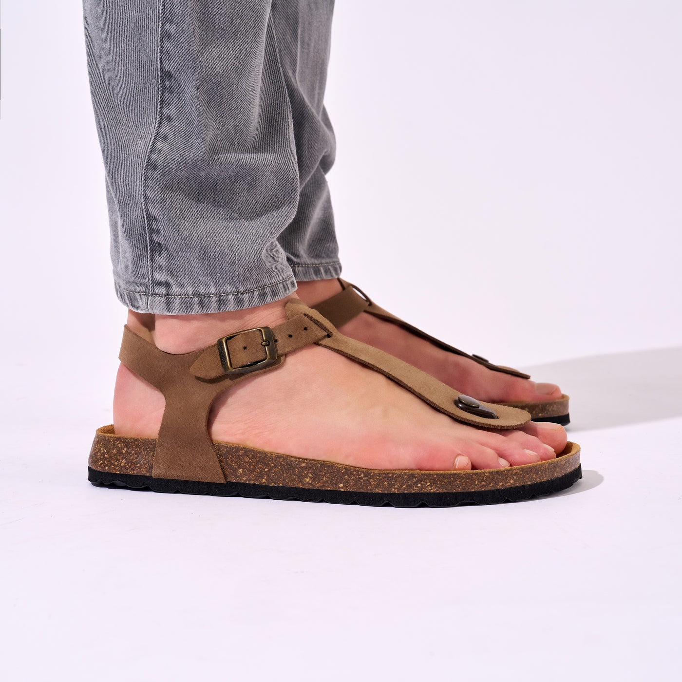 Chanclas Leon - Marrón - Hombre
