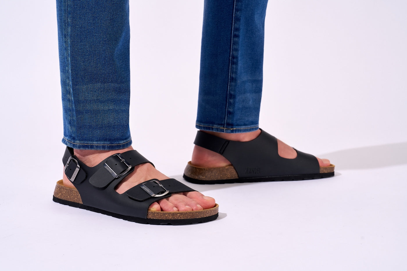 Sandalias Carlos - Negro - Hombre