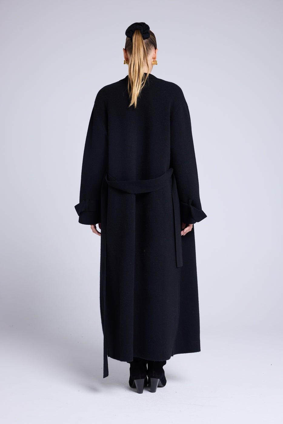 Manteau Trench Meilna - Noir - Femme