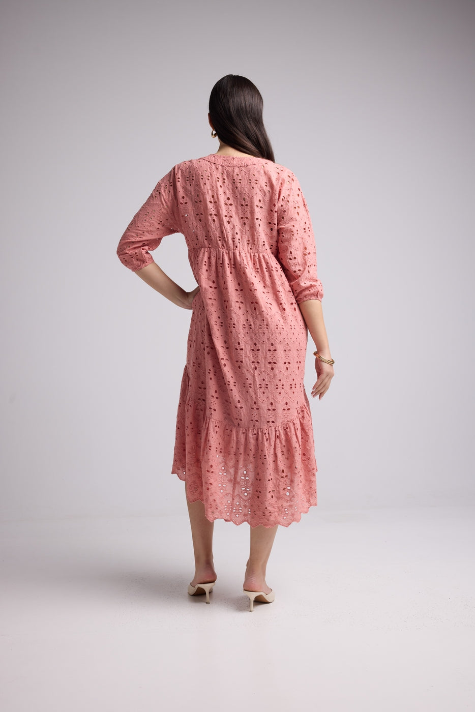 Vestido Largo - Melba - Rosa
