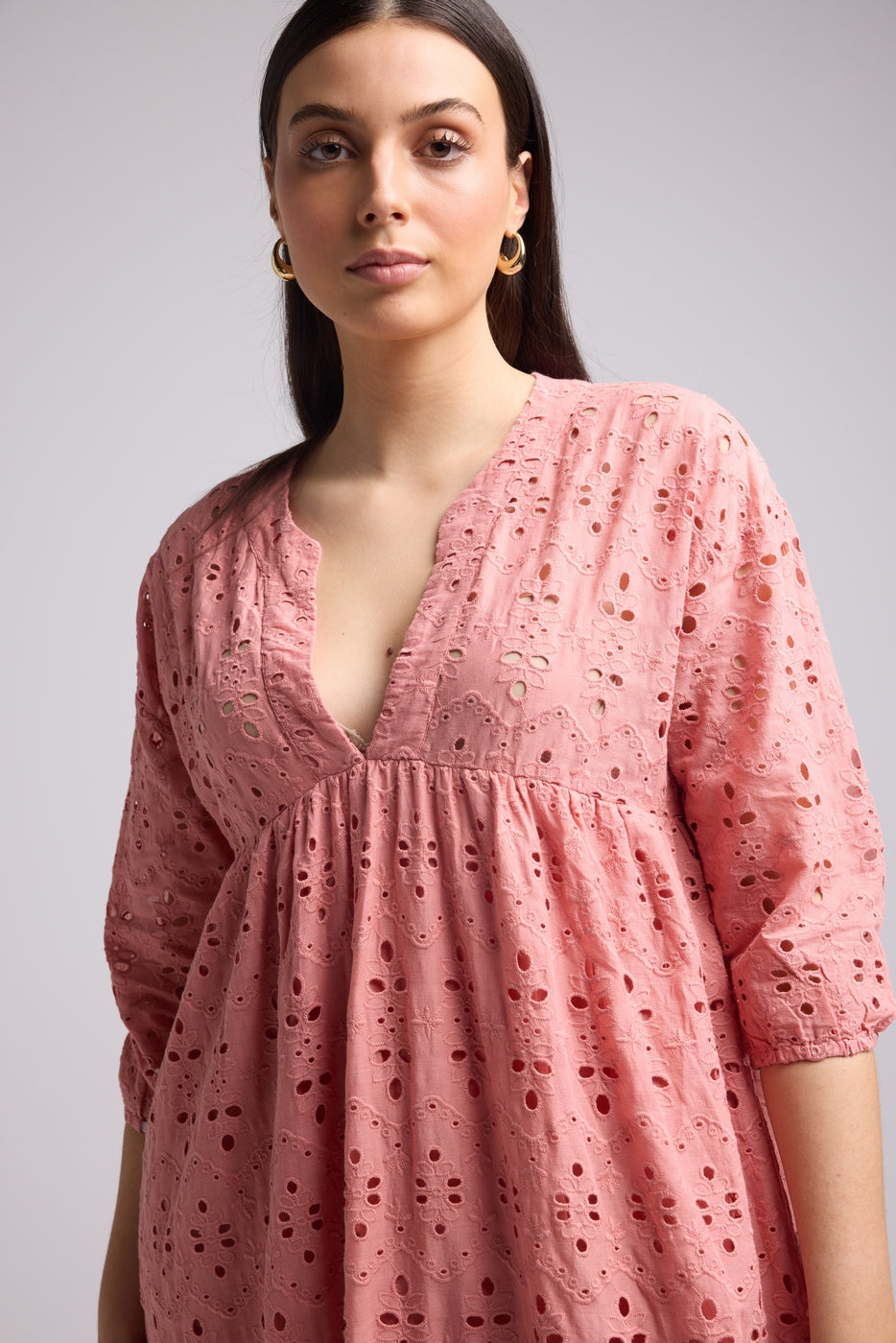 Vestido Largo - Melba - Rosa