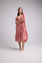 Vestido Largo - Melba - Rosa