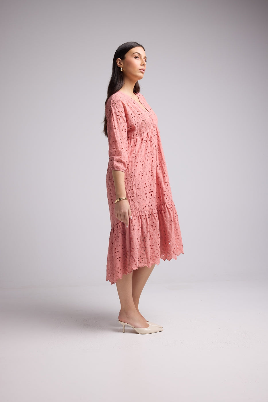 Vestido Largo - Melba - Rosa