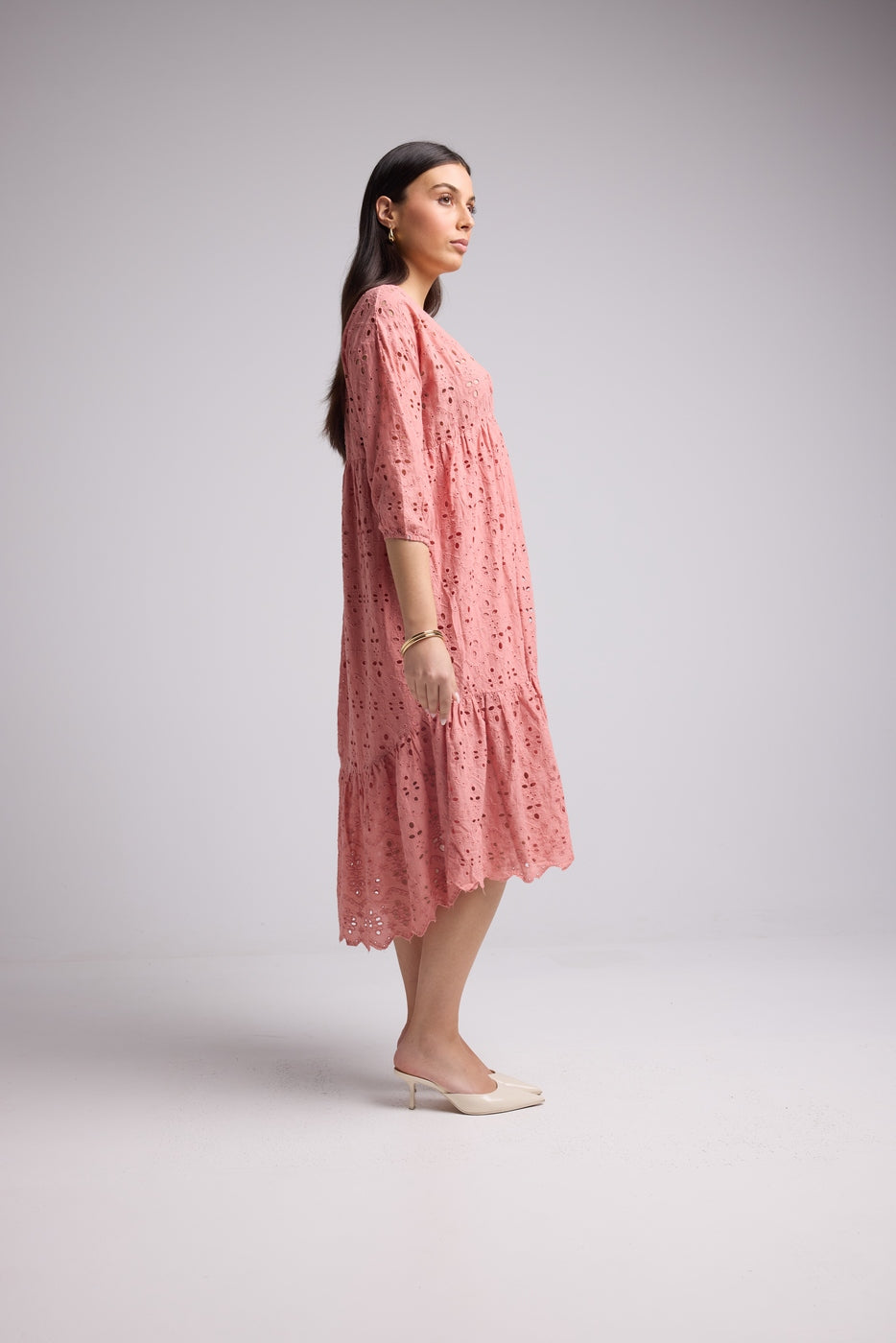 Vestido Largo - Melba - Rosa