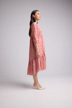 Vestido Largo - Melba - Rosa