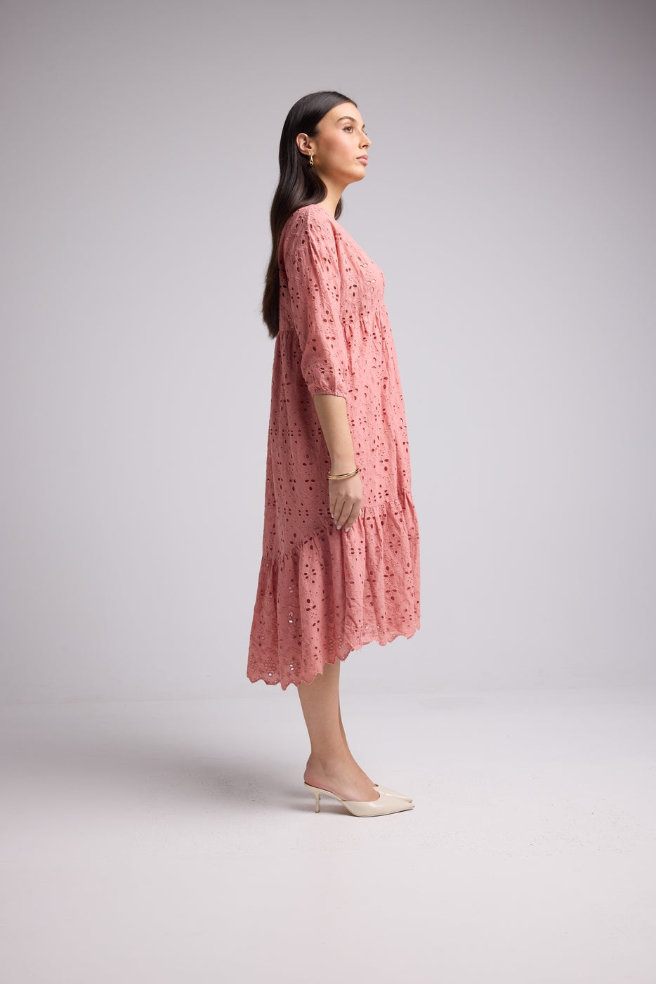 Vestido Largo - Melba - Rosa